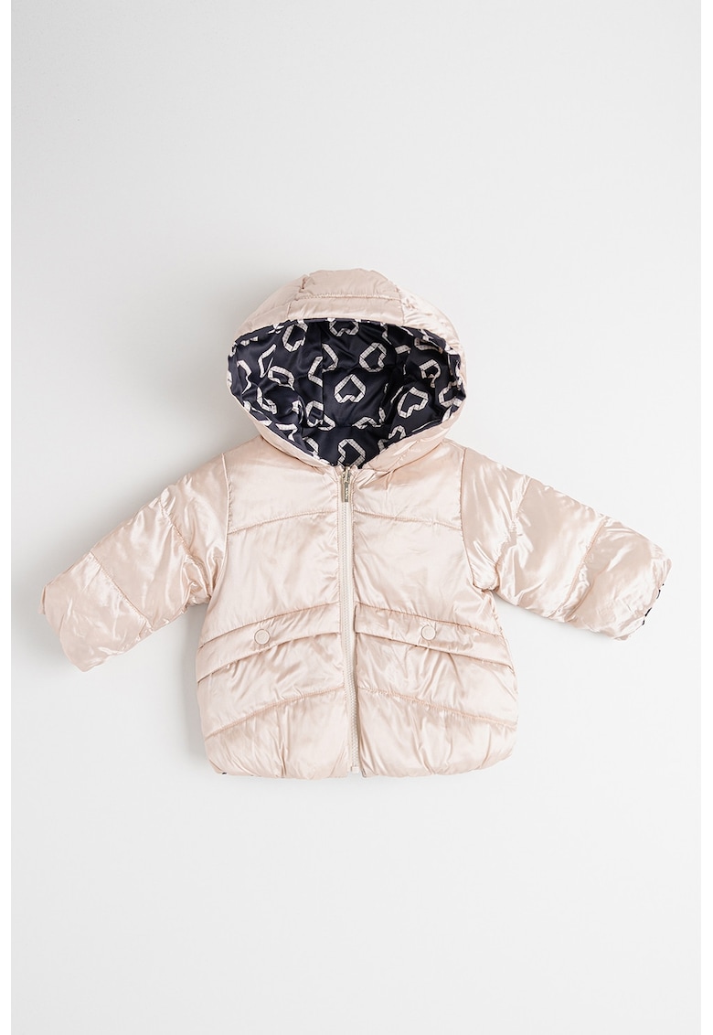 Двулицево зимно яке с цип и графика Mayoral