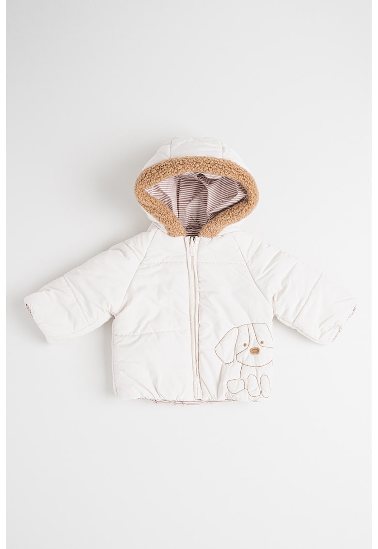 Двулицево зимно яке с цип и графика Mayoral