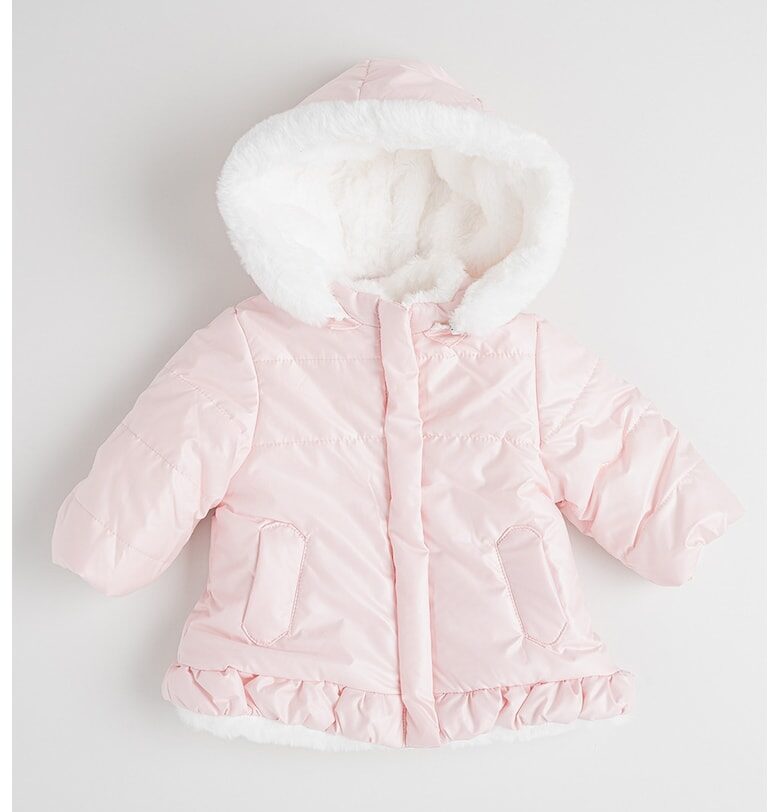 Двулицево яке с цип и принт на гърба Mayoral