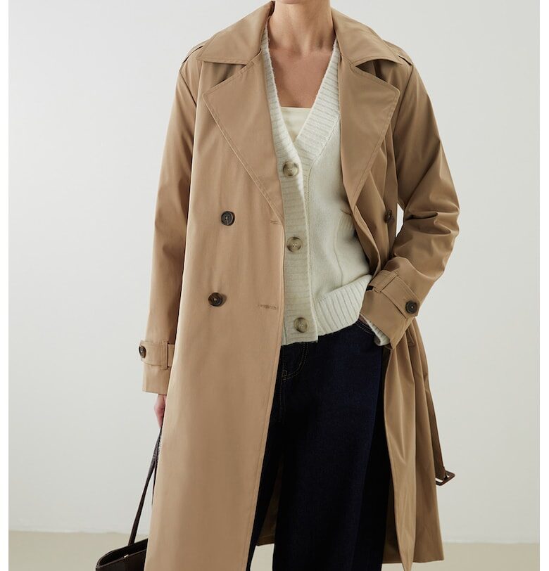 Двуреден тренч LC WAIKIKI