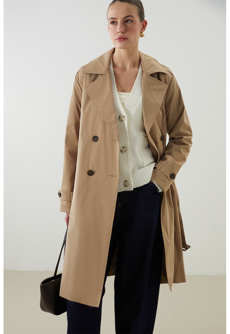 Двуреден тренч LC WAIKIKI