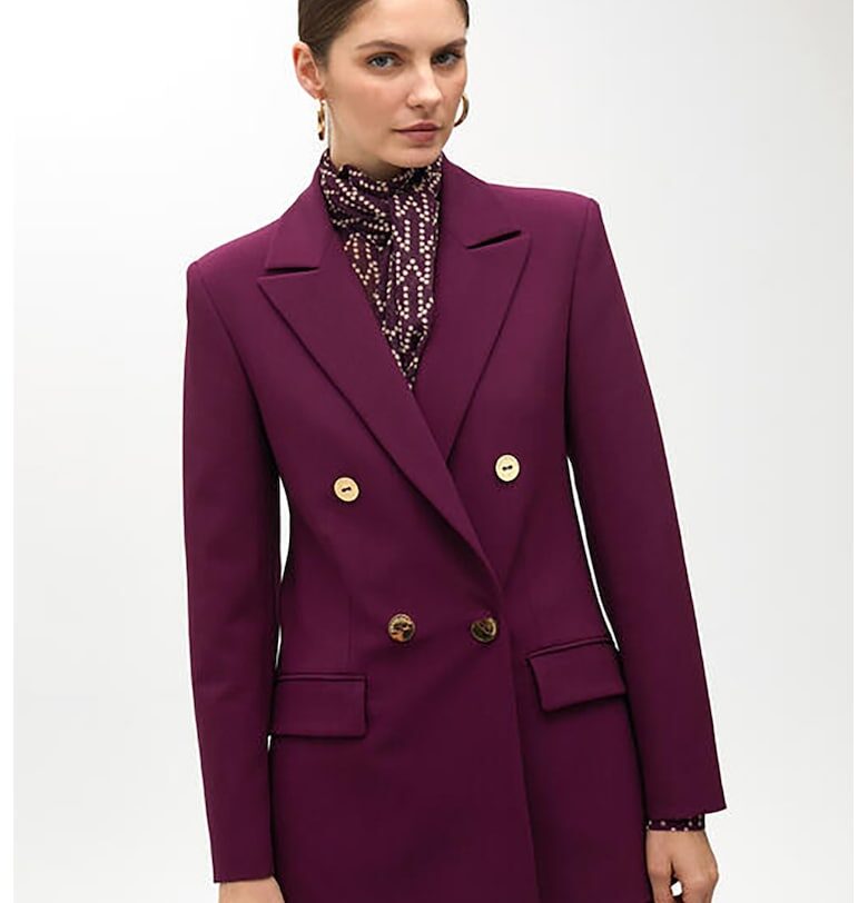 Двуредно слим сако Lola casademunt