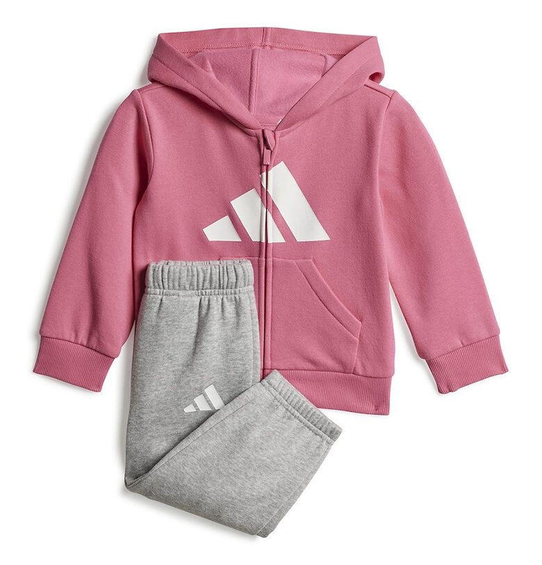 Двуцветен спортен екип с цип adidas Sportswear