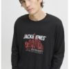 Десенирана памучна блуза Jack  Jones