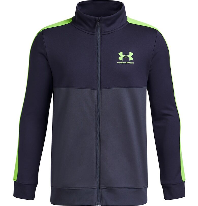 Детски лайфстайл анцуг -  UA CB Knit Track Suit - Син Under Armour
