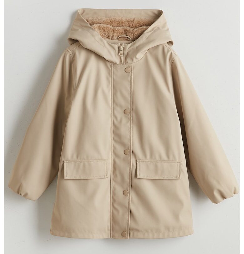 Дъждобран с качулка и джобове LC WAIKIKI