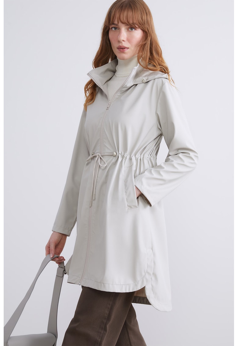 Дъждобран с качулка и цип LC WAIKIKI