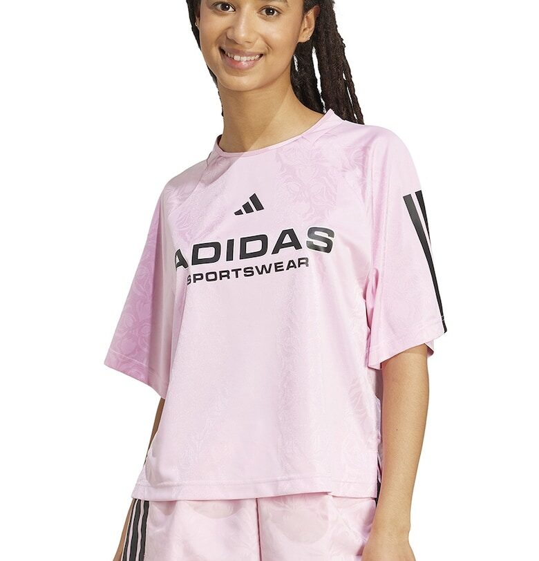 Дълга тениска с шарка adidas Sportswear
