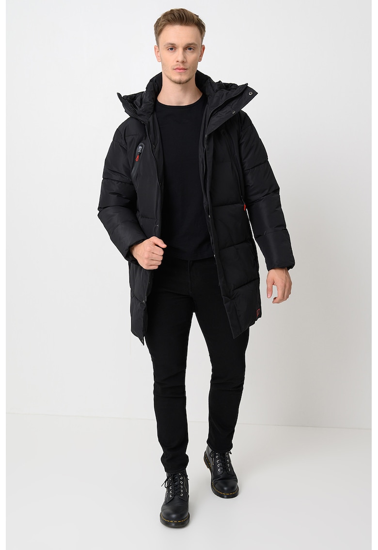 Дълго зимно яке Arwin с качулка Geographical Norway