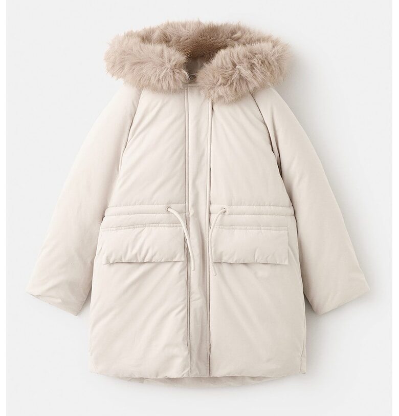 Дълго зимно яке Mango