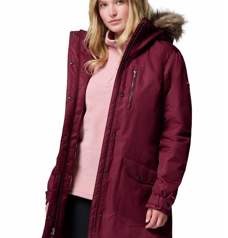 Дълго зимно яке Suttle Mountain Columbia