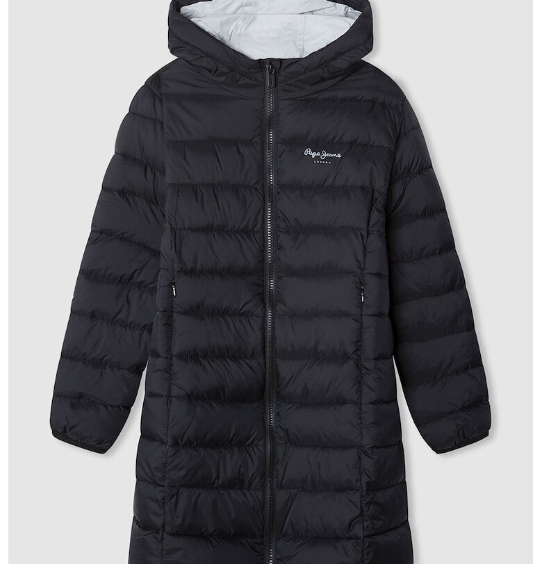 Дълго зимно яке с качулка Pepe Jeans London