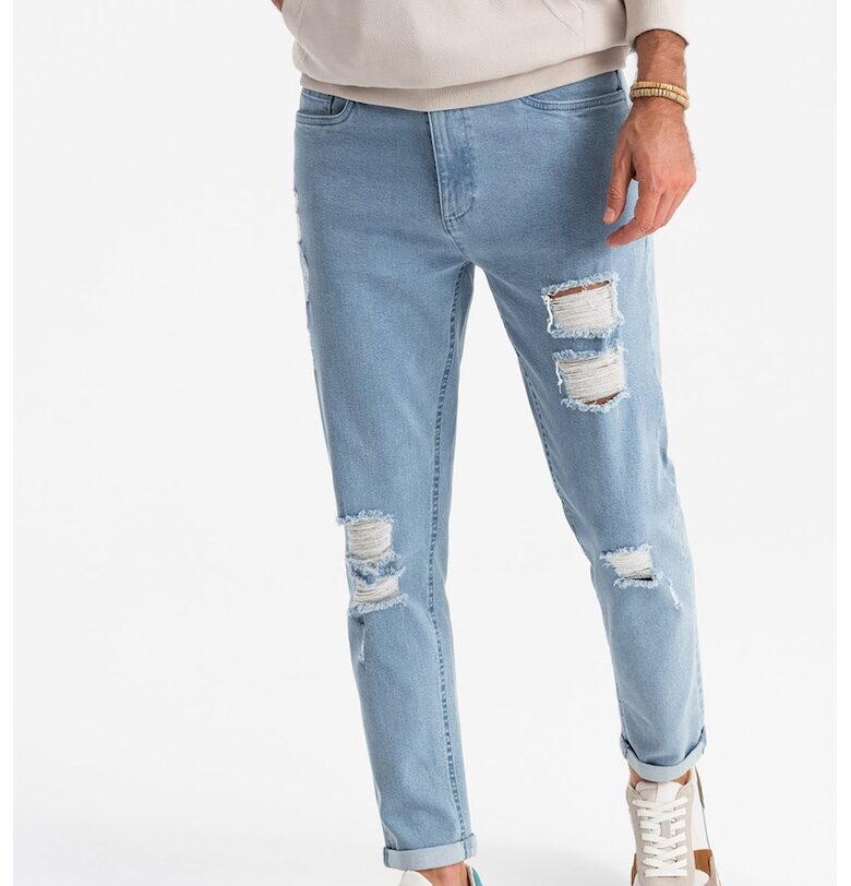 Дънки деграде със стеснен крачол OMBRE