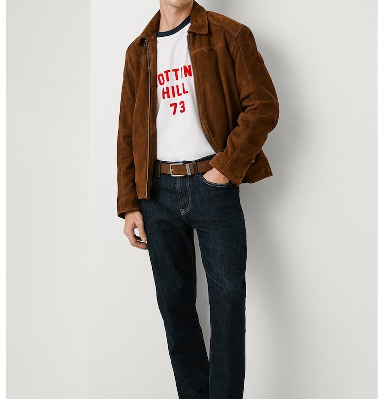 Дънки с миди талия Pepe Jeans London