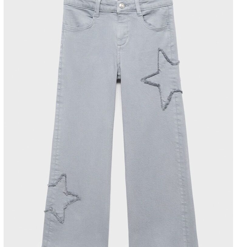 Дънки с широк крачол Mango