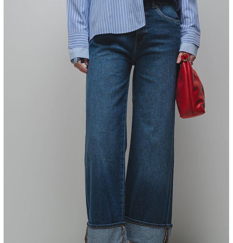 Дънки с широк крачол Stefanel