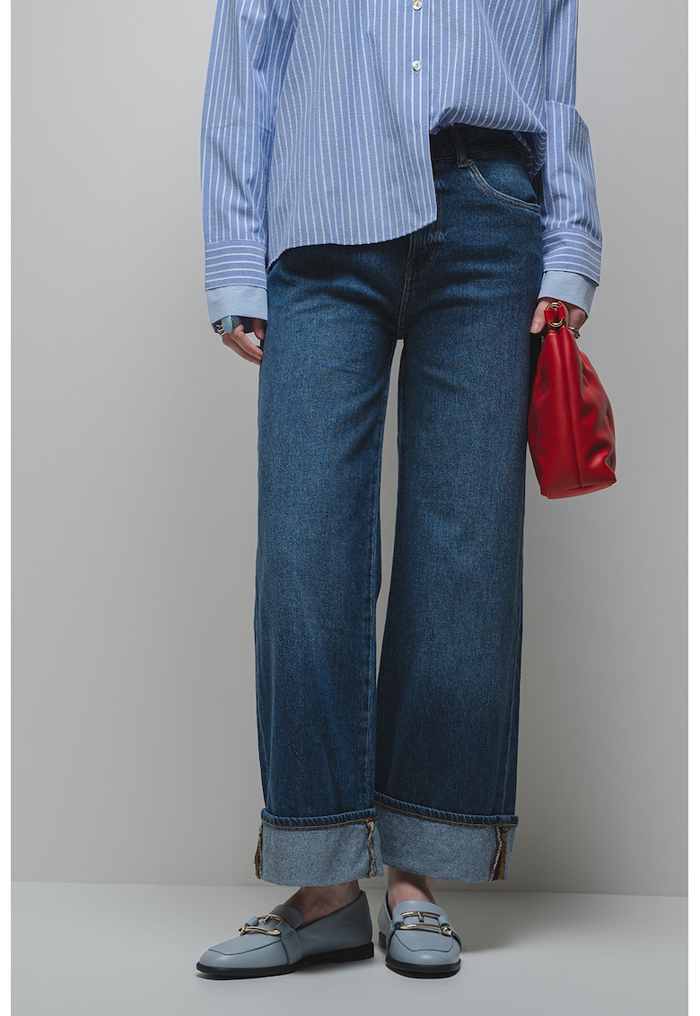 Дънки с широк крачол Stefanel