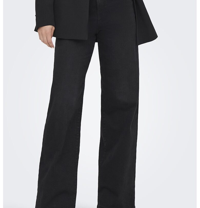 Дънки с широк крачол и висока талия Only