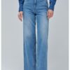 Дънки с широк крачол и висока талия Salsa Jeans