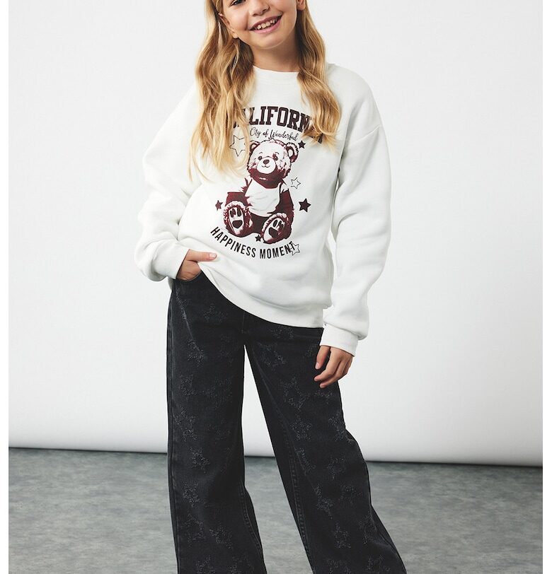 Дънки със звездовиден принт KOTON