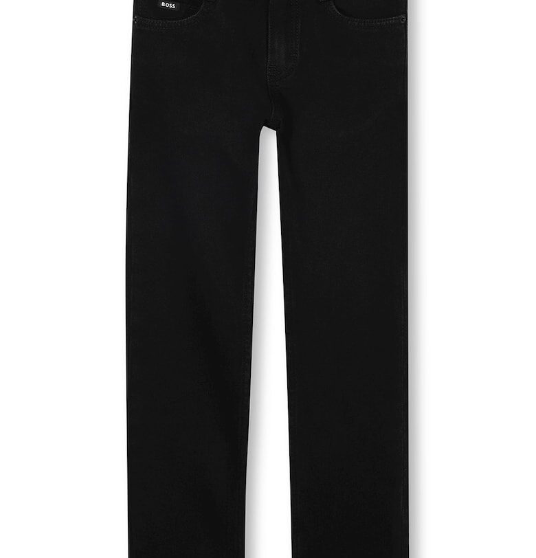 Дънки със средна талия BOSS Kidswear
