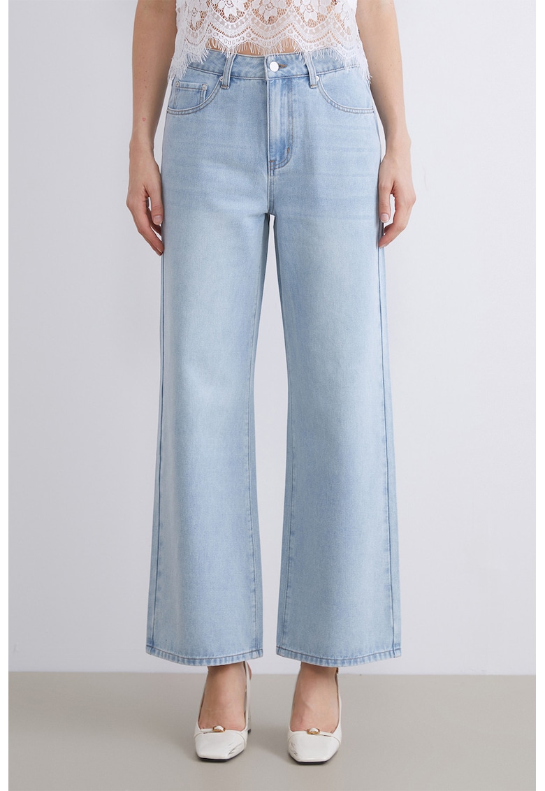 Дънки със средновисока талия LC WAIKIKI