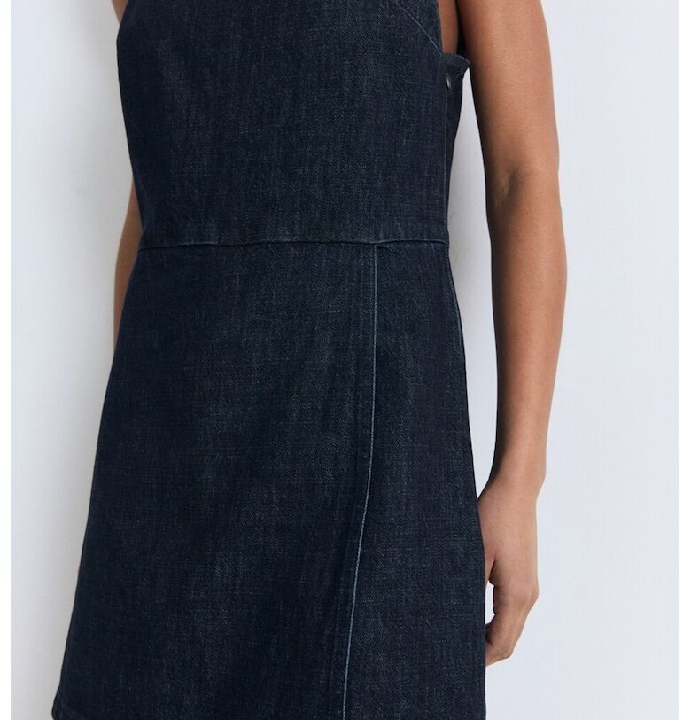 Дънков гащеризон без ръкави Mango