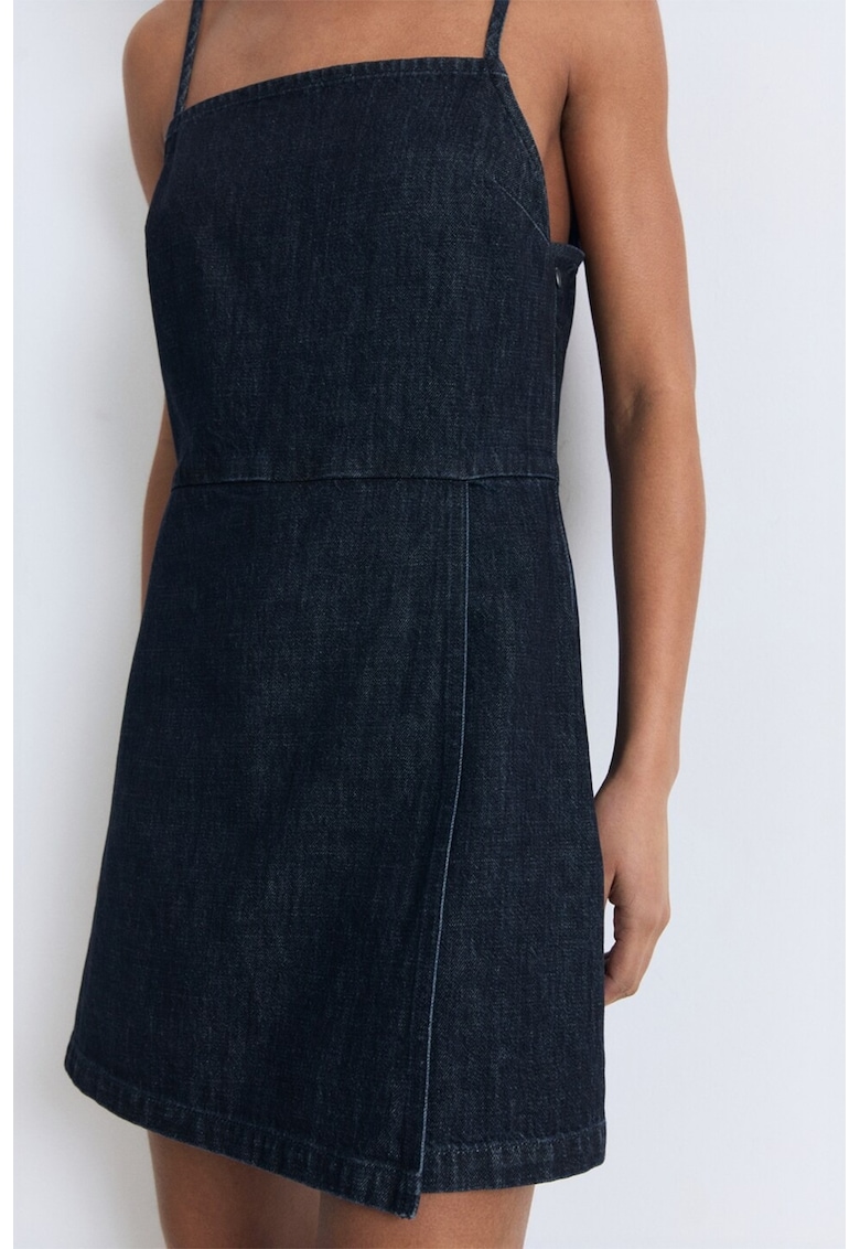 Дънков гащеризон без ръкави Mango