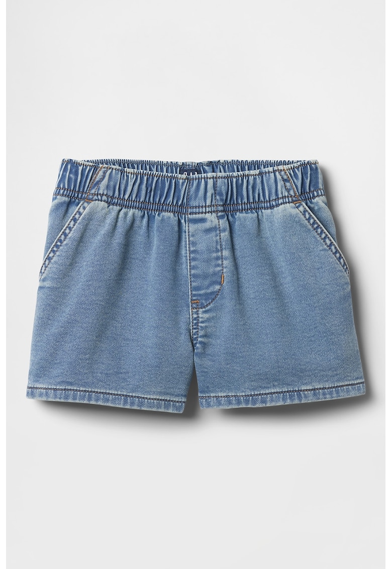 Дънков къс панталон със скосени джобове GAP