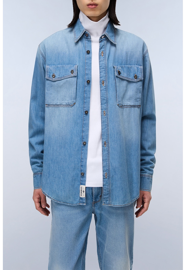 Дънков шакет с овален подгъв Napapijri