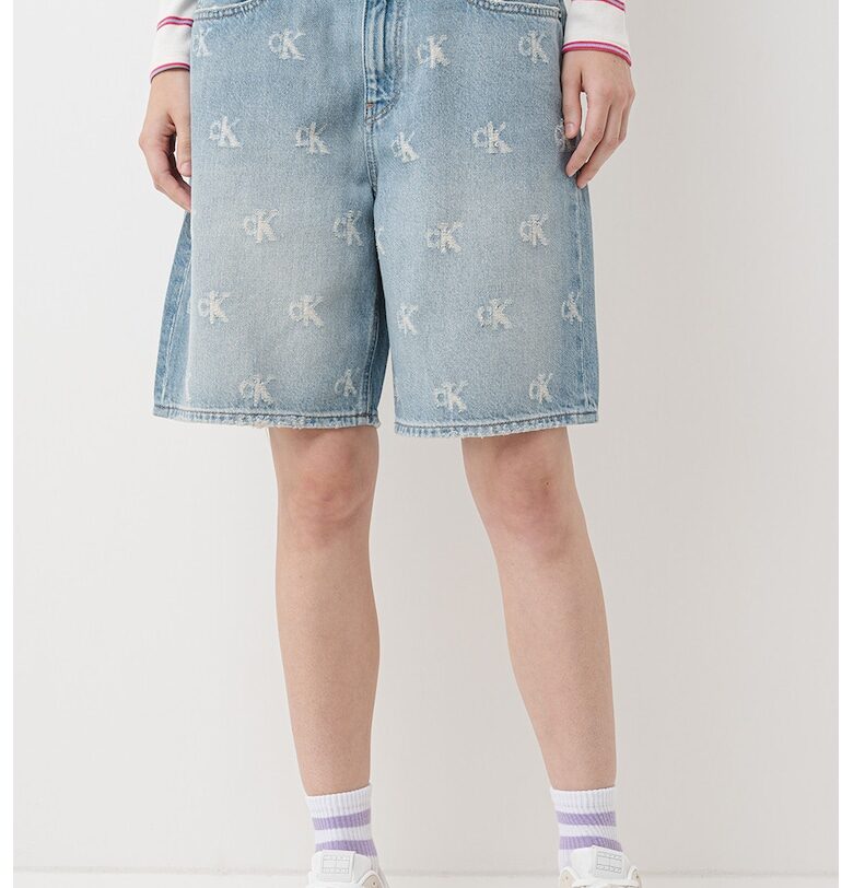 Дънкови бермуди деграде CALVIN KLEIN JEANS