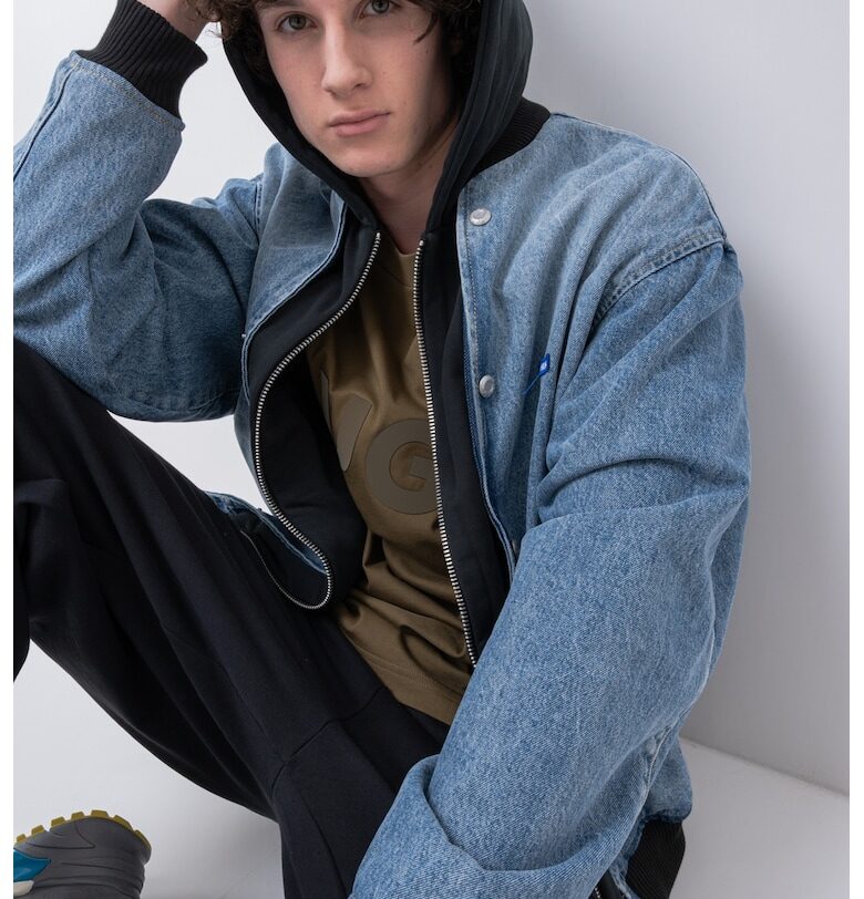 Дънково яке Enjo с жарсе HUGO