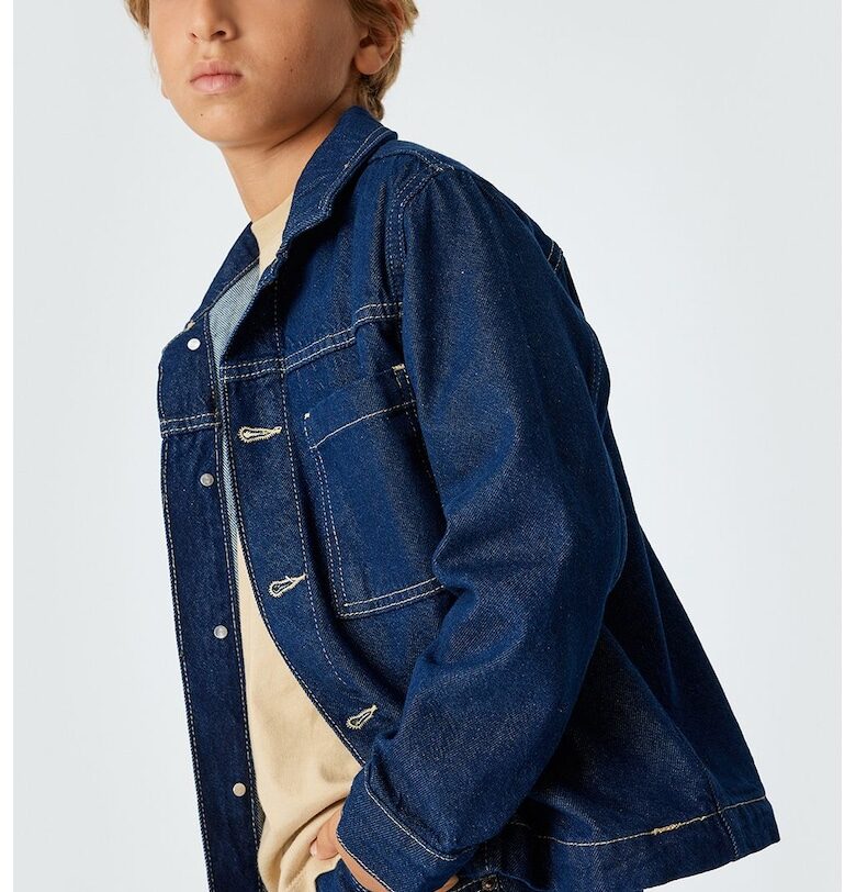 Дънково яке с контрастни шевове KOTON