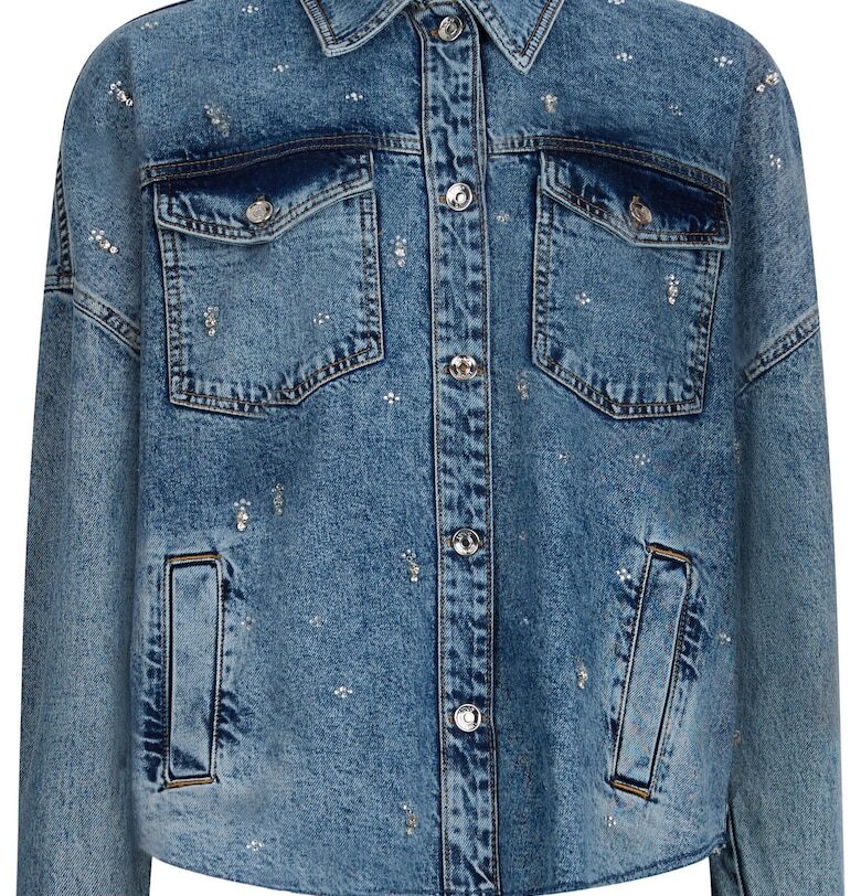 Дънково яке с паднали ръкави Liu Jo