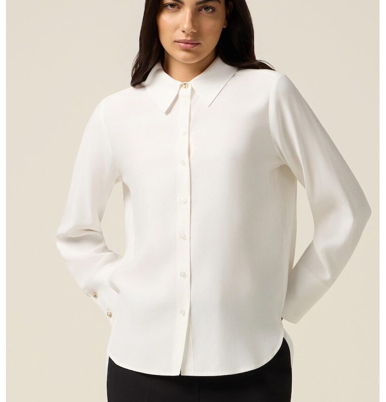 Едноцветна стелеща се риза Oltre