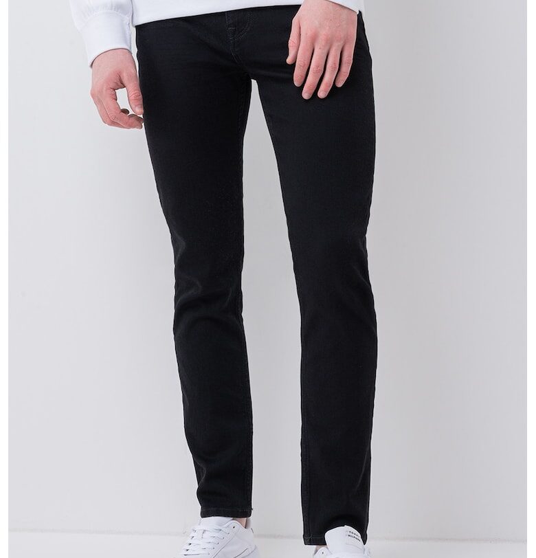 Едноцветни слим дънки Tommy Hilfiger