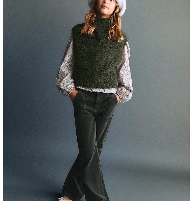 Елек с асиметрична яка Mango