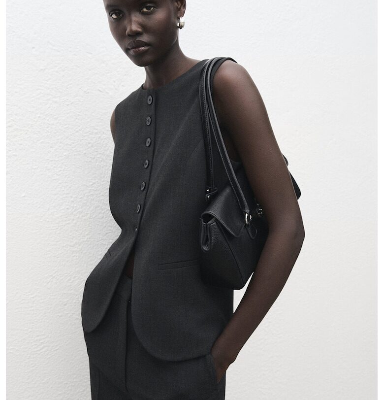 Елек с копчета Mango