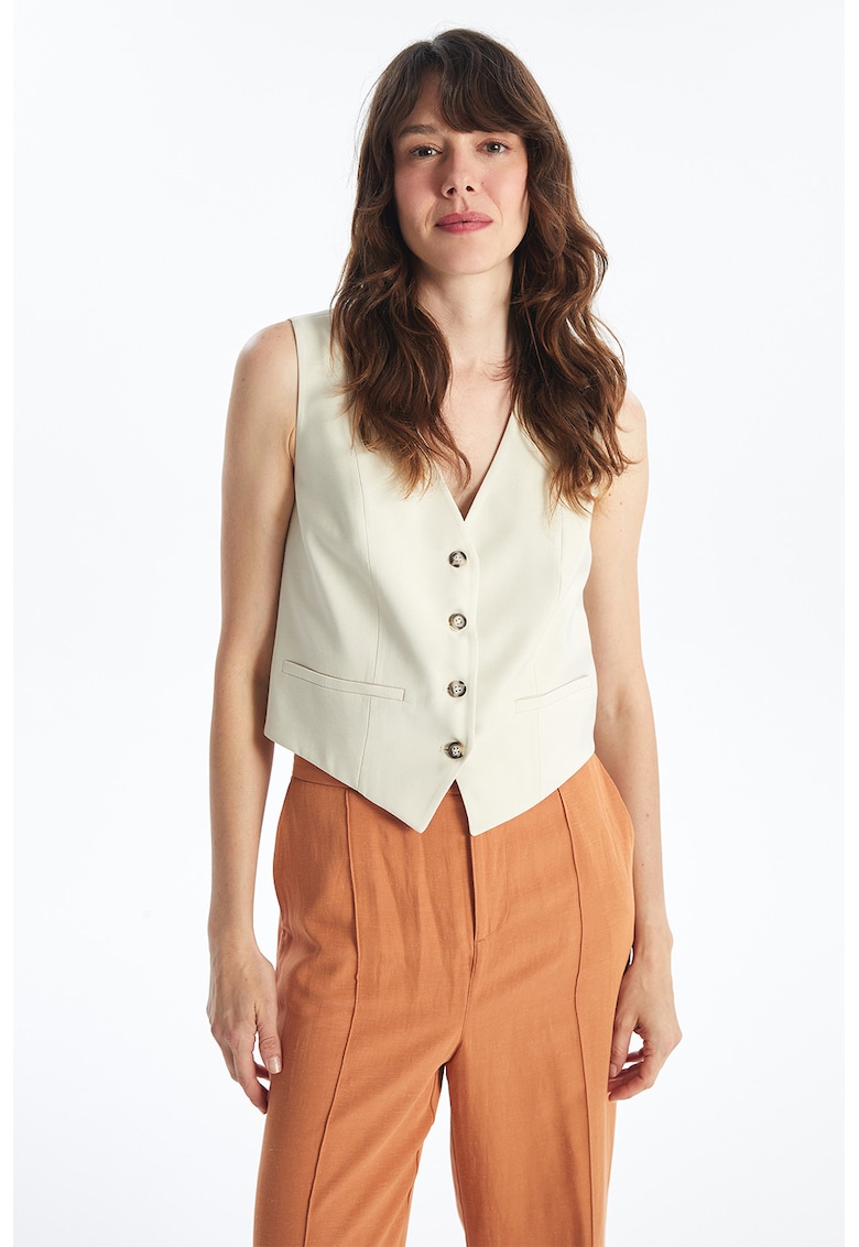 Елек с копчета и джобове LC WAIKIKI