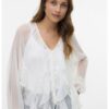 Ефирна блуза с дипли Vero Moda