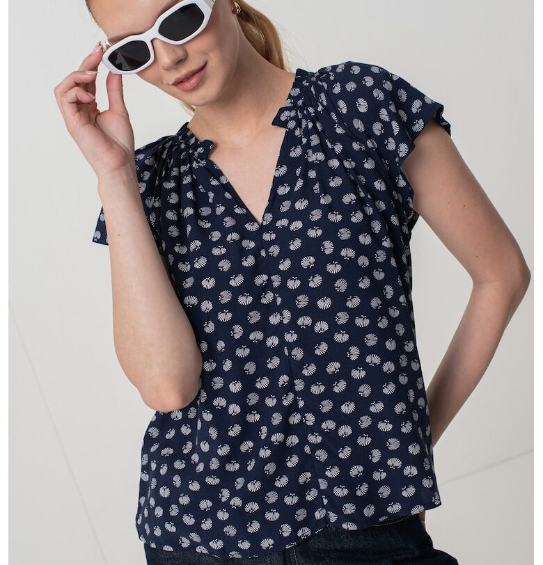 Ефирна блуза с шпиц GAP