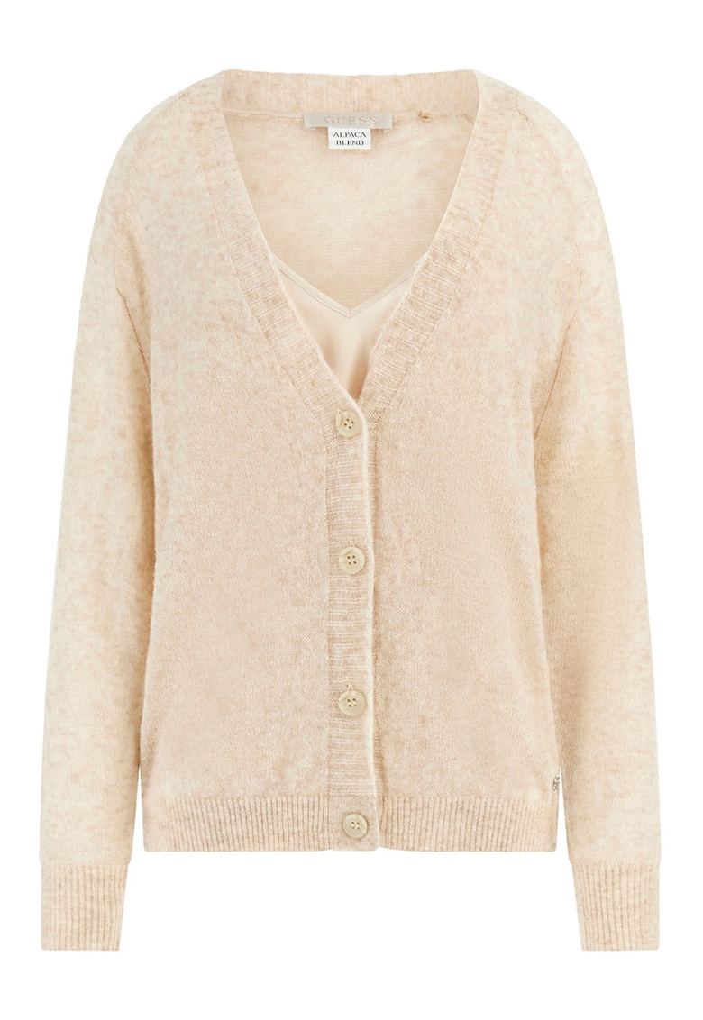 Жилетка с вълна с копчета GUESS