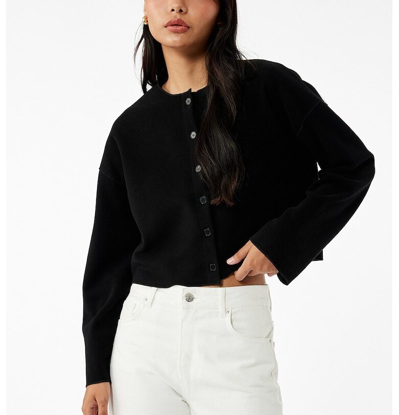 Жилетка с овално деколте и копчета KOTON