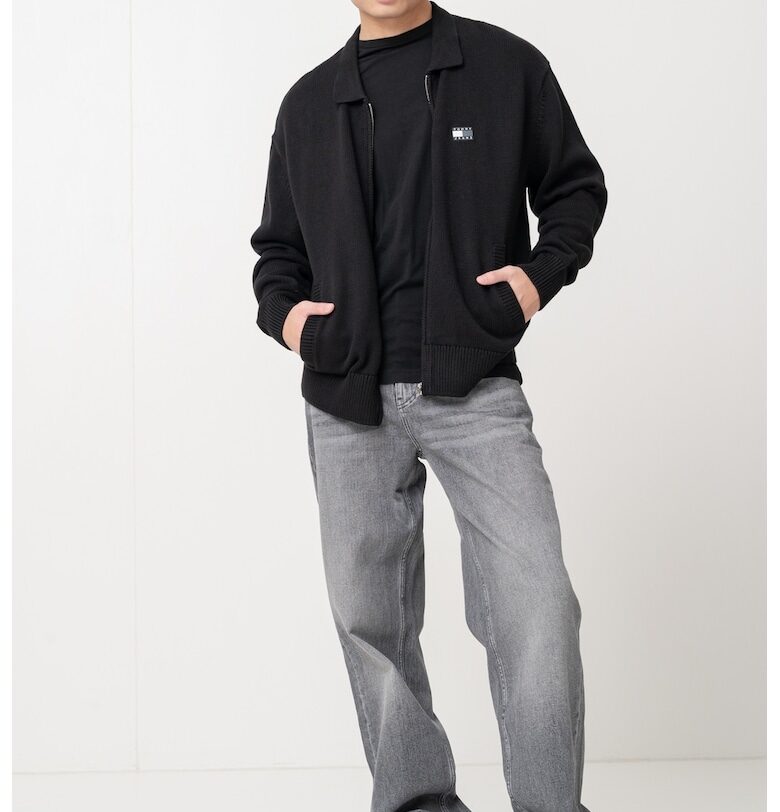Жилетка с цип и лого Tommy Jeans
