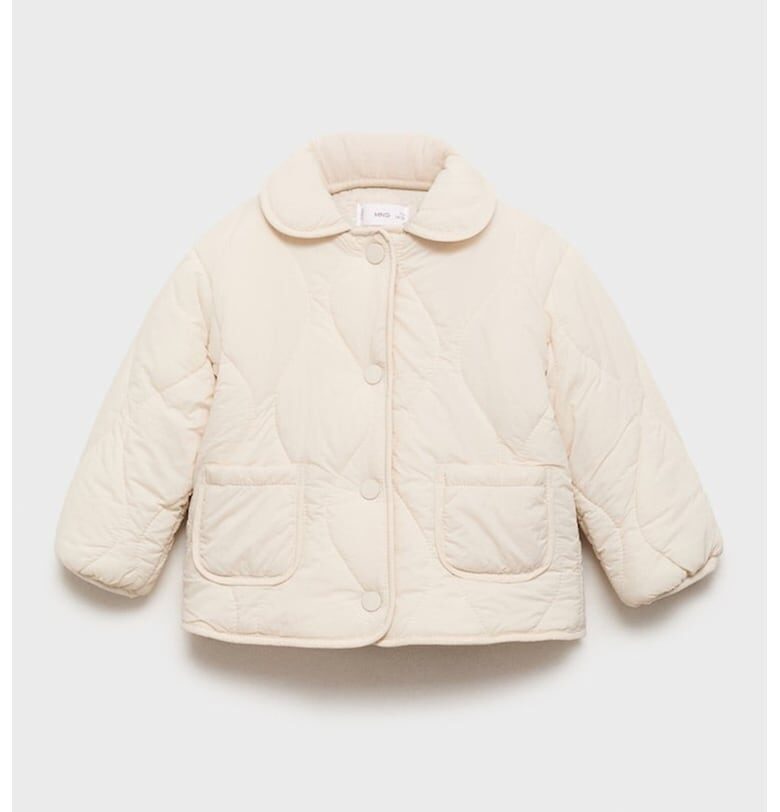 Зимно капитонирано яке с капси Mango