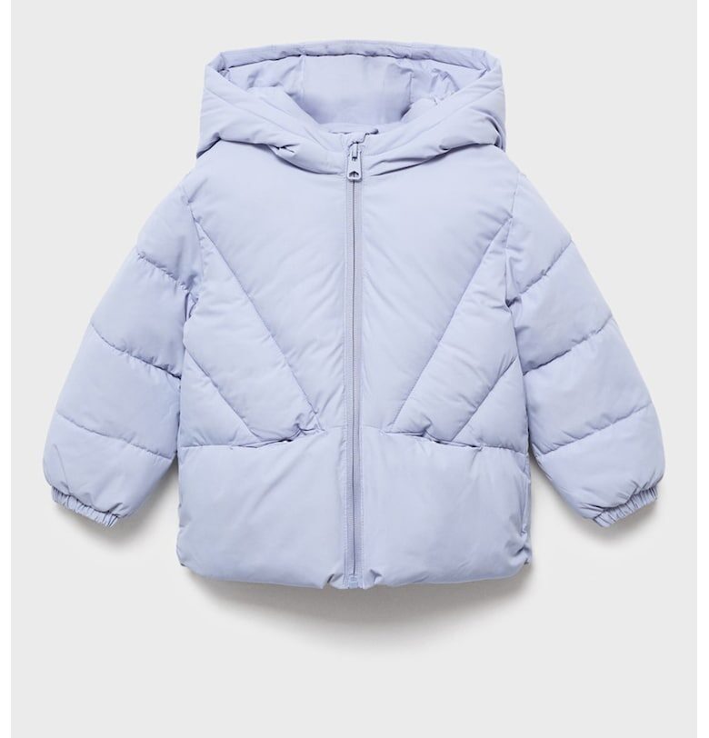 Зимно яке с качулка Mango