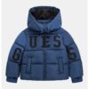 Зимно яке с качулка и лого GUESS KIDS