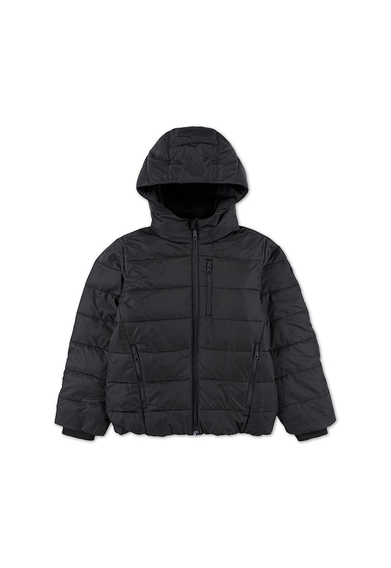 Зимно яке с качулка и цип Abercrombie Fitch