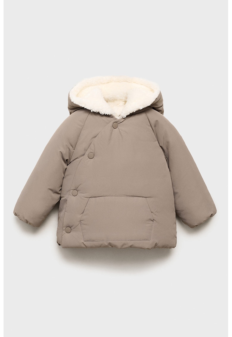 Зимно яке с плюшена подплата Mango