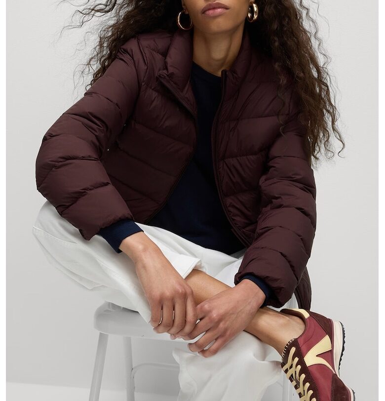 Зимно яке с пухена вата и яка Marks  Spencer